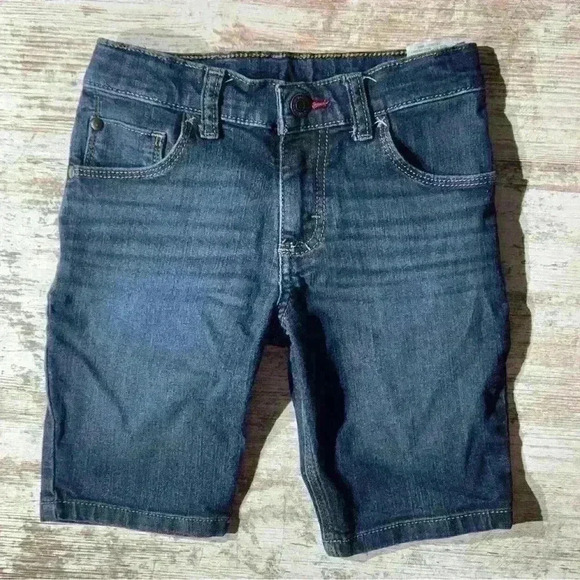 Wrangler blue Jean‎ shorts boys size 8 - Picture 1 of 4